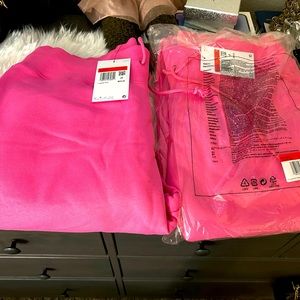 Brand new Nike Two piece sweat suit. Step out and shine girl!